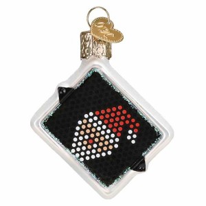 Old World Christmas 2.0 Inch Mini Lite Brite Gumdrops Collection Hasbro Toy Tree Ornaments - 1 of 3
