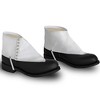 Skeleteen Costume Shoe Covers with Studs - White - 2 of 3