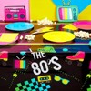 Sparkle and Bash 3 Pack I Love the 80s Tablecloth, Retro 1980s Table Covers for Birthday Party, Black, 54 x 108 In - 3 of 4