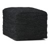 NicBex Modern Pouf Ottoman, Multifunctional Footstool for Living Room and Bedroom, Simple and Stylish Design - 2 of 4