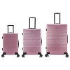 InUSA Deep Lightweight 3pc Hardside Spinner Luggage Set - 3 of 4
