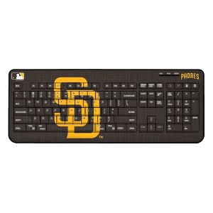 MLB National League Teams Solid Wireless USB Keyboard - 1 of 4