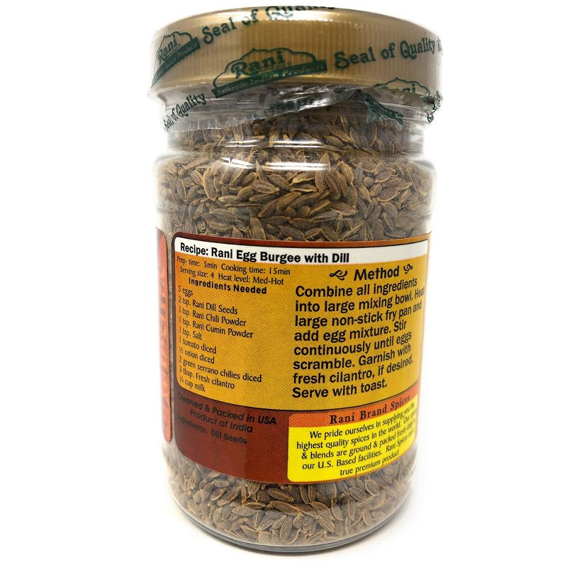 Dill Seeds (Suwa / Sua) Whole, Spice - 3oz (85g) - Rani Brand Authentic Indian Products, 5 of 7