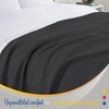Color Sense 100% Cotton Warm & Cozy Super Soft Antimicrobial Waffle Weave Blanket - 2 of 4