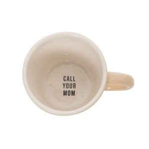 Totalee Gift Call Your Mom Friendly Reminder Mug Ceramic 9.5 oz - 1 of 2