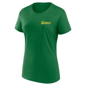 NCAA Oregon Ducks Women's Bi-Blend Crew T-Shirt - 1 of 3