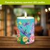Briarwood Lane Summer Flameless Candle 6x3 Dragonfly Garden Flameless Candle with Timer for Summer - 3 of 4