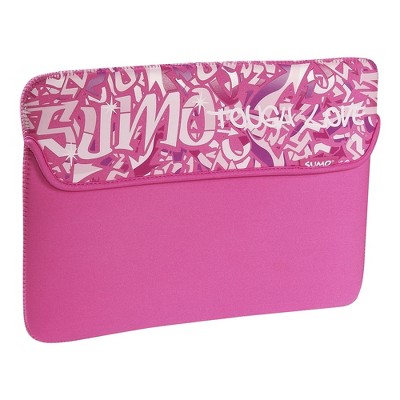 Mobile Edge Sumo Graffiti Neoprene iPad/Tablet Sleeve 8.9"9" screens Pink
