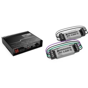 AudioControl LC-1.800 High-Power Mono Subwoofer Amplifier with Accubass with 1 Pair AudioControl AC-LGD 60 Load generating device - 1 of 4