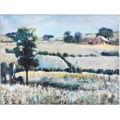 Salome Wild Field Unframed Wall Canvas - StyleCraft