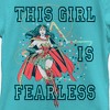 Girl's Wonder Woman This Girl is Fearless T-Shirt - 2 of 4