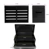 5-Drawer Rolling Chest with Wheels Detachable Storage Cart with Bottom Cabinet Adjustable Shelf Tool Organizer for Garage Warehouse Workshop - 3 of 4