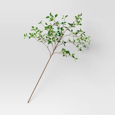 54 Weeping Willow Branch Spray, Faux Leafy Greenery