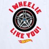 Boys' - Hot Wheels - Valentine's I Wheelie Like You Short Sleeve Graphic T-Shirt - 2 of 4