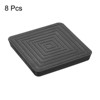 Unique Bargains Square Non-Slip Chair Leg Floor Protectors for Bed Stopper 8 Pcs - 3 of 4