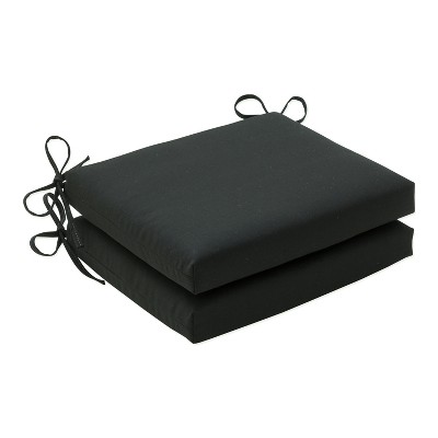 Pillow Perfect 2pc ECOM Canvas Outdoor Corner Seat Cushions