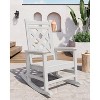 Outdoor Adirondack Rocking Chair, All Weather Fire Pit Chair,Outdoor Lounger Rocking Fire Pit Chair for Patio, Garden, Backyard, Lawn Deck - 2 of 4