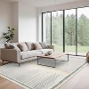 Modern Abstract Washable Area Rug - Non-Slip Low Pile Soft Carpet for Living Room, Bedroom Dining Room - 3 of 4