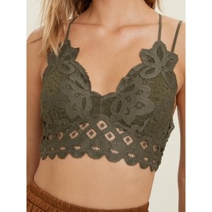 Women's Scalloped Latice Bralette - WISHLIST - 1 of 1