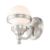 Livex Lighting Oldwick 1 - Light Wall Light in  Brushed Nickel - 4 of 4