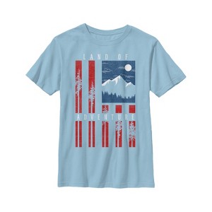 Boy's Lost Gods Fourth of July  Land of Adventure T-Shirt - 1 of 3