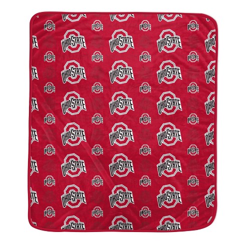 NCAA Ohio State Buckeyes Sherpa Fleece Blanket Gifts For Fans