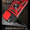 Reiko Kickstand Ring Holder with Slide Camera Cover TPU Magnetic Car Mount for APPLE IPHONE 15 In Black - 4 of 4