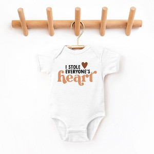 The Juniper Shop I Stole Everyones Heart Baby Bodysuit - 1 of 2