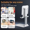 Boersma Adjustable Aluminum Cell Phone & Tablet Stand – Foldable Desktop Holder with Anti-Slip Base , Compatible with All Smartphones and Tablets - 2 of 4