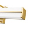 Harrison 1-Light LED Vanity Light - Modern Industrial Design, Dimmable, Damp Rated - 4 of 4