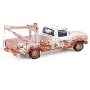 1973 Ford F-100 Tow Truck White (Weathered) "Blue Collar Collection" Series 14 1/64 Diecast Model Cars by Greenlight - 3 of 4
