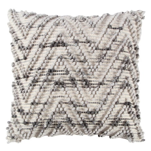 Gray 2024 chevron pillows