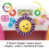 Fisher-Price Baby Learning Toy Laugh & Learn Crawl Around Car Activity Center with Smart Stages for Infants Ages 6 Months+, Pink - 4 of 4
