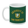 University of San Francisco Dons Logo Ceramic Coffee Mug Novelty Gift Mugs for Coffee Tea and Hot Drinks 11oz White - 3 of 4