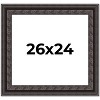 PosterPalooza | Photo Size 3.5" Wide Ornate Black Frame - UV Acrylic, Foam Board Backing, Hanging Hardware - 2 of 4