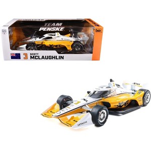 Dallara IndyCar #3 Scott McLaughlin "XPEL" Team Penske "NTT IndyCar Series" (2025) 1/18 Diecast Model Car by IXO Models - 1 of 4