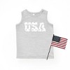The Juniper Shop USA Distressed Stars Youth Tank Top - 2 of 4