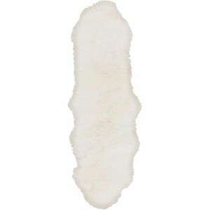 Hauteloom Premium White Soft Sheepskin Rug - 1 of 4