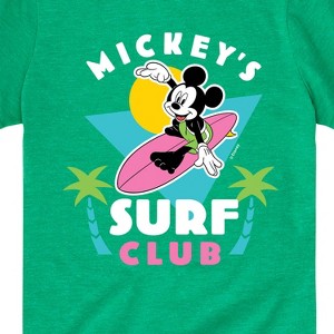 Boys' - Disney - Mickey's Surf Club Short Sleeve Graphic T-Shirt - 1 of 4