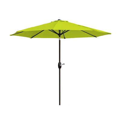 WestinTrends 9 Ft Outdoor Patio Market Table Umbrella with Tilt and Crank