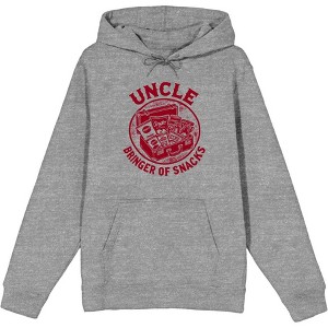 Uncle Bringer Of Snacks Adult Long Sleeve Hoodie - 1 of 3