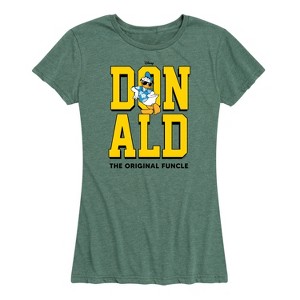 Women's - Disney - Vintage Donald Duck Art Short Sleeve Graphic T-Shirt - 1 of 4