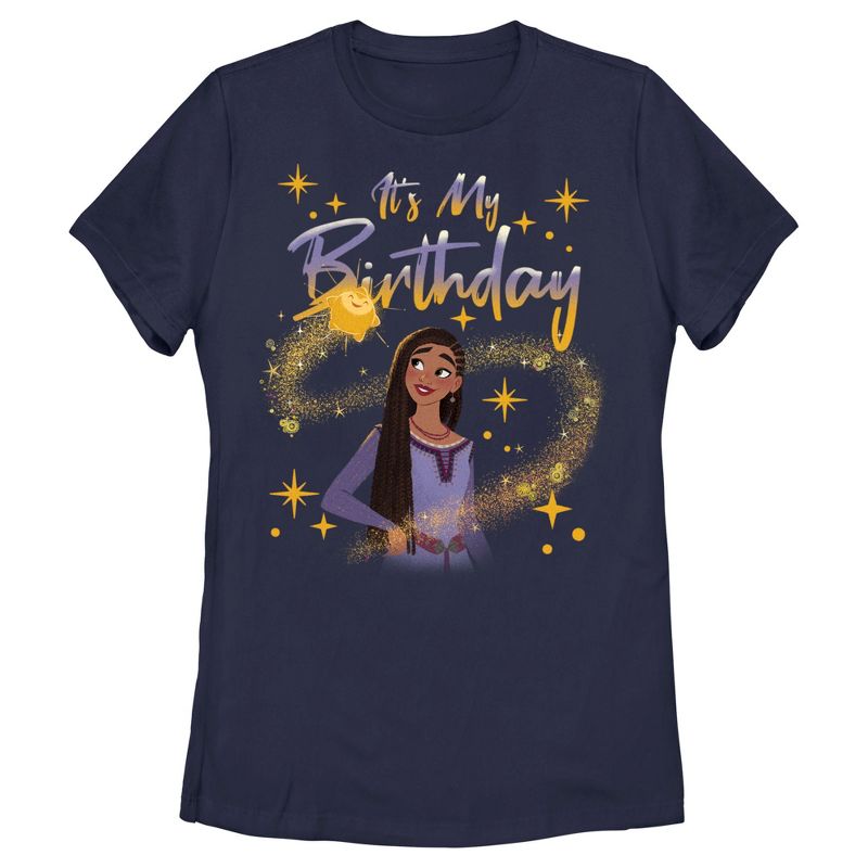 Women's Wish Asha It's My Birthday T-Shirt, 1 of 5