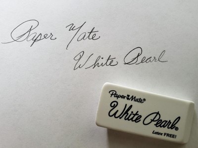 Paper Mate 3pk Pencil Erasers White Pearl : Target