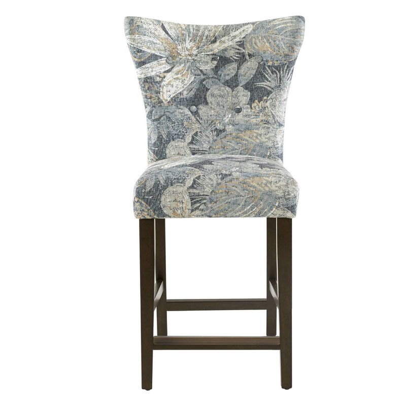 Mcline Counter Height Barstool Gray/Ivory, 1 of 8