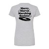 Women's - Marvel - Avengers Merry Marching Society Fitted Graphic T-Shirt - 2 of 3