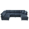 YOOCOZZ Chenille Sectional Sofa with Customizable Layout and Space-Saving Design - 2 of 4