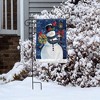 Briarwood Lane Garden Flag 12x18 For Outdoor Snowman Holiday Cheer Christmas For Christmas Garden Flag Flags For Outside - 4 of 4