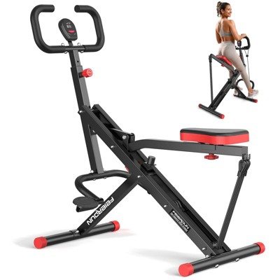 Squat Assist Trainer, 330lbs Foldable with Adjustable 4 Resistance Bands