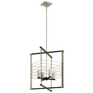 Lente™ 4 Light Foyer Pendant Brushed Nickel - 1 of 3